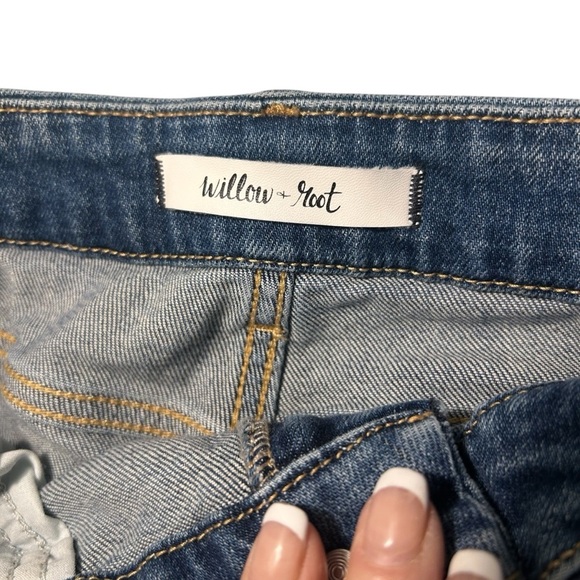 Willow-root the Mom Fit High Rise Straight Leg Jeans Sz 28 - Picture 15 of 15